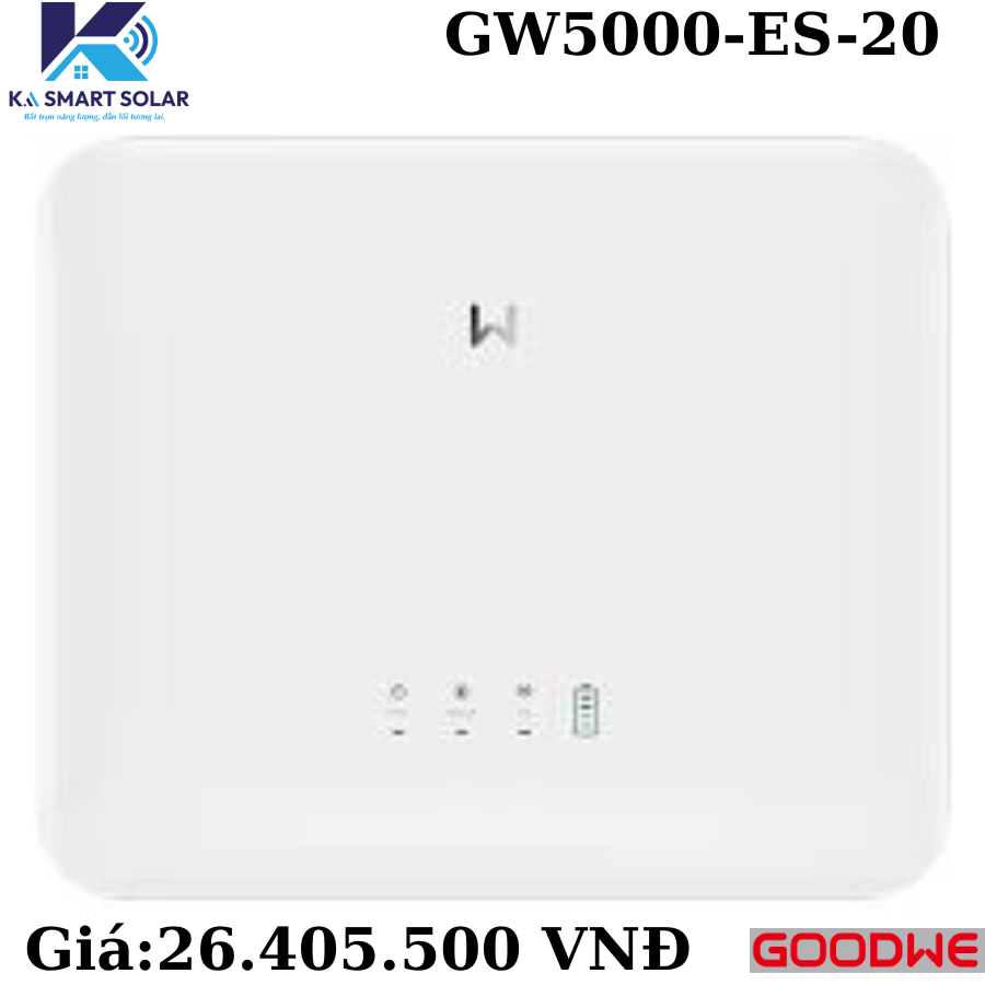 Inverter hybrid Goodwe 5kw 1 pha GW5000-ES-20 (Áp thấp)