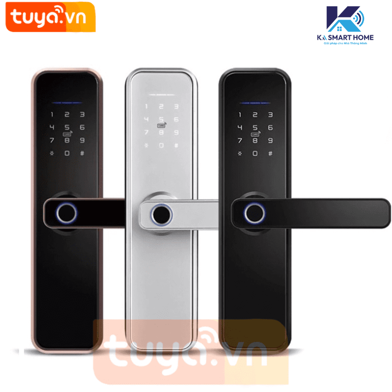 Khóa Cửa Wifi Thông Minh Điều Khiển Qua App Tuya SHP-DL7DC (Có Tiếng Việt)
